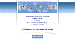 Desktop Screenshot of gloriatua.duchswiety.org